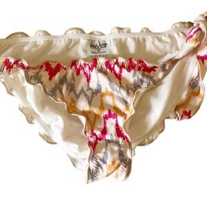 NWOT LeMar Tahitian Summer Printed Bikini Bottom Small